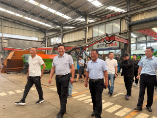 山東奶業協會成員單位參觀泰安意美特機械有限公司
